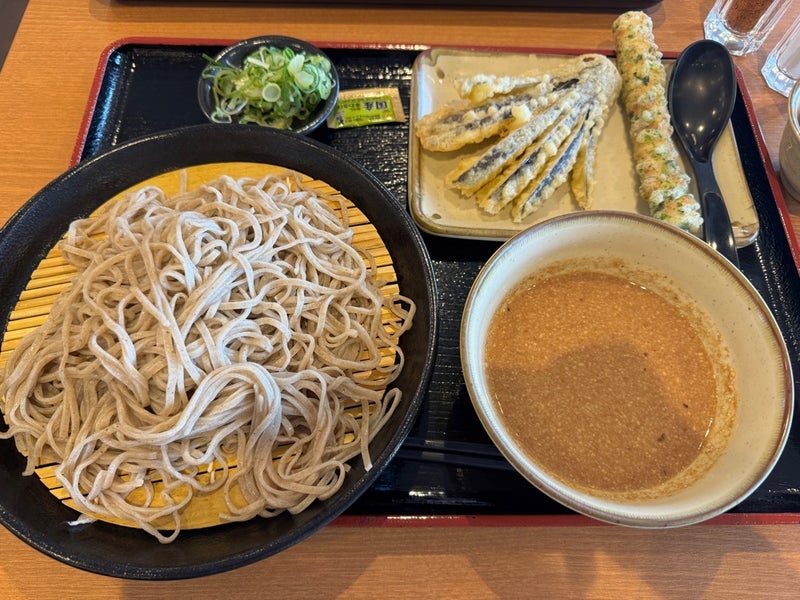 コストコ行く途中の美味しい蕎麦屋の画像