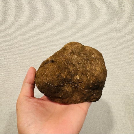 だいた 晩ご飯に父が作った芋の画像