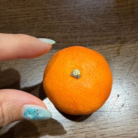 旦那が貰った1個7000円のみかんの画像