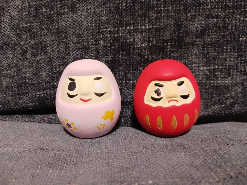 娘が達磨に祈願した可愛い内容の画像