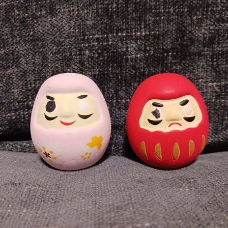 娘が達磨に祈願した可愛い内容の画像