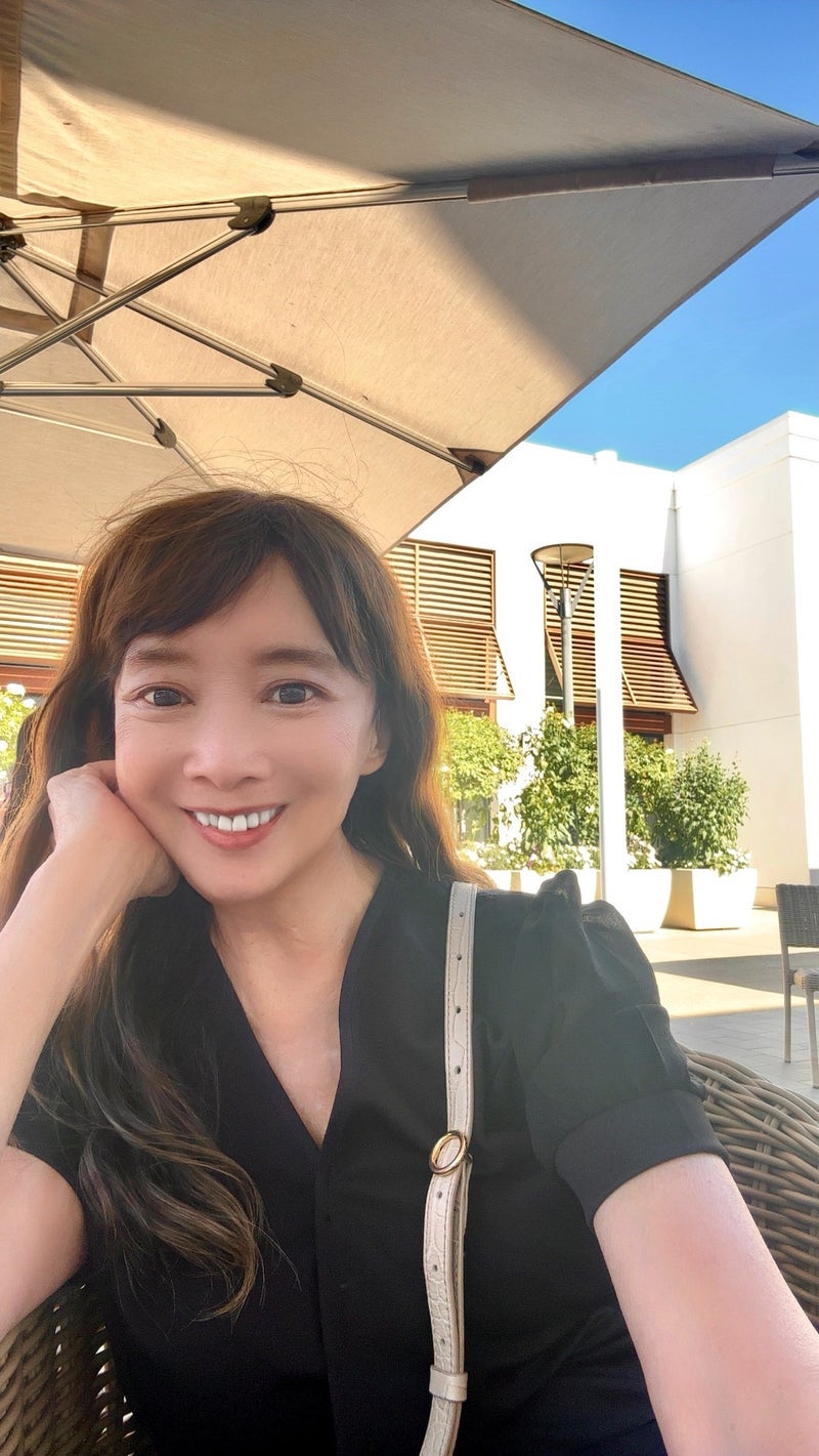 アグネス 施設の一角で原稿直しの画像