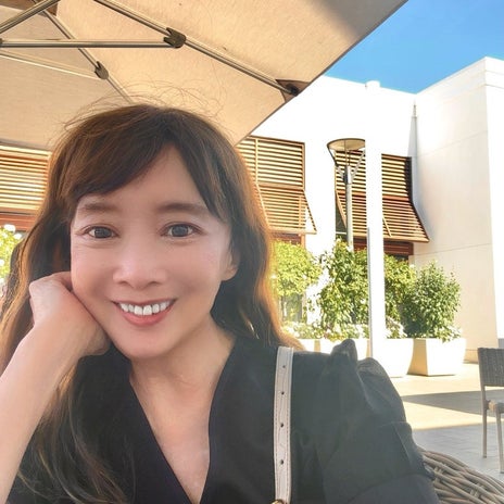 アグネス 施設の一角で原稿直しの画像