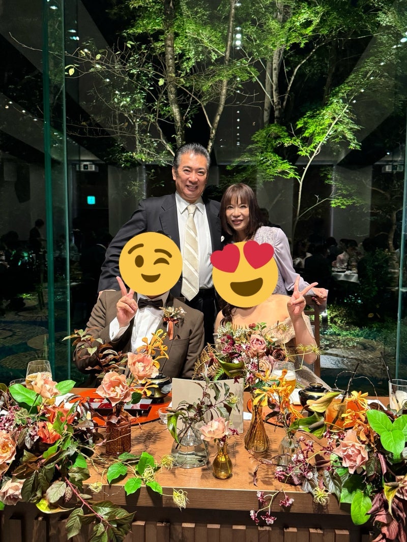堀ちえみの夫 素晴らしい披露宴に参加の画像