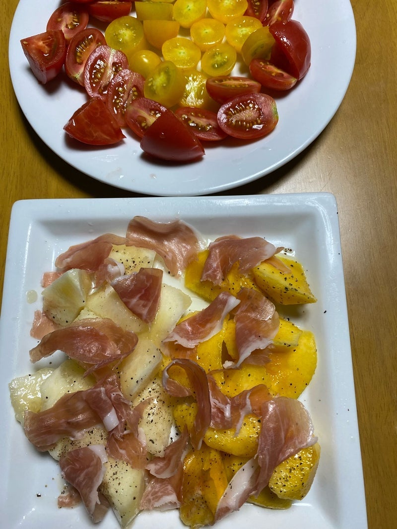 量は守りパスタはパスした晩ご飯の画像