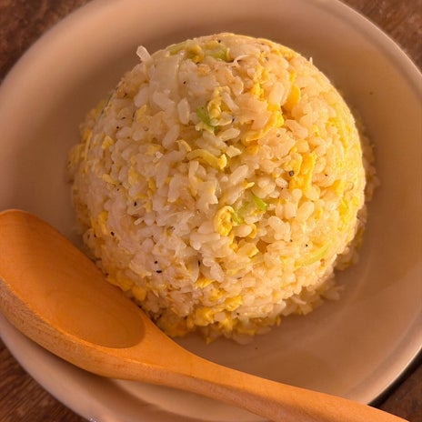 発見した帆立の缶詰で作った炒飯の画像