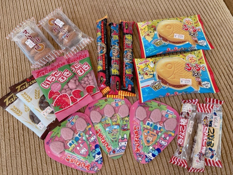 辻希美 駄菓子屋で購入した品