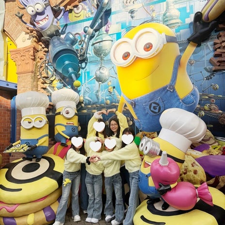 25周年に子供とみんなでのコーデの画像