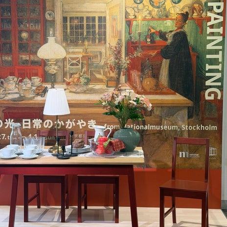 印象的だった日常の一コマの絵画の画像