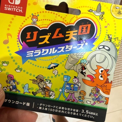 娘が誕生日に買ってもらったゲームの画像
