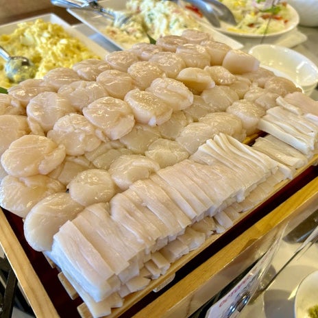 何十回も行った宿の食べ放題朝食の画像