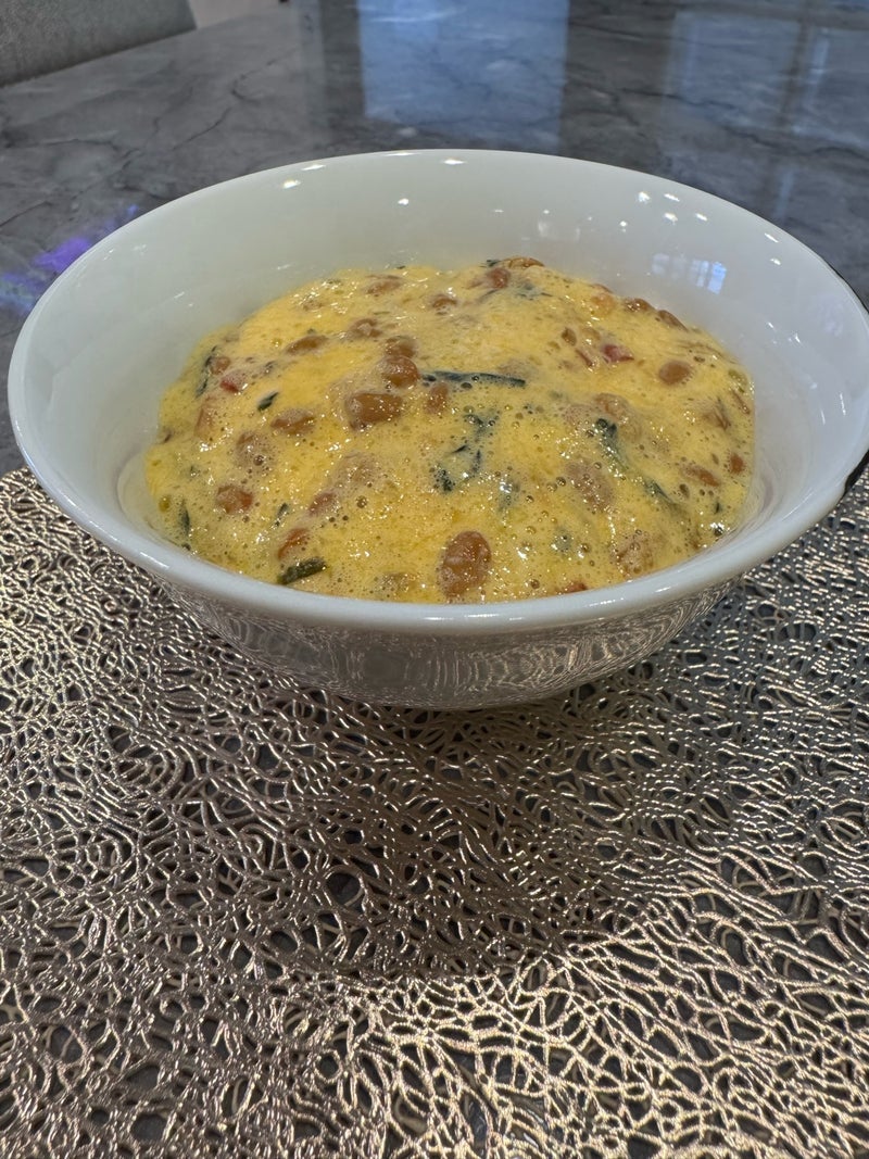 堀ちえみの夫 茗荷が効いた納豆の画像