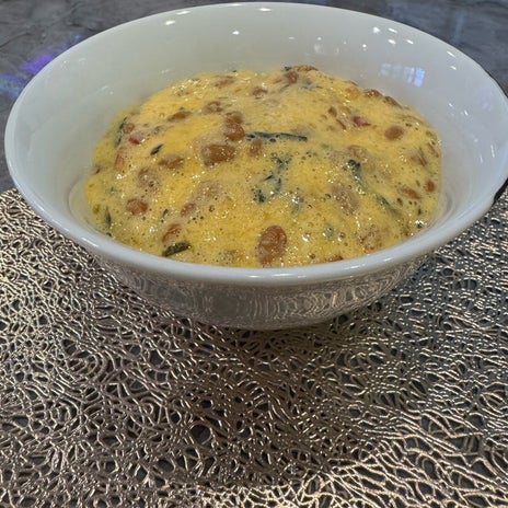 堀ちえみの夫 茗荷が効いた納豆の画像