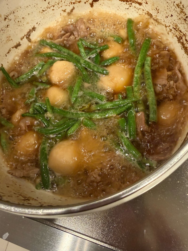 小川菜摘 里芋と豚バラの甘辛煮の画像