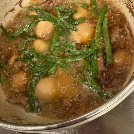 小川菜摘 里芋と豚バラの甘辛煮の画像