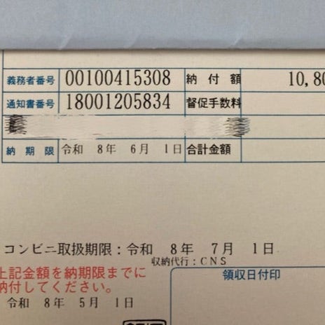 昇給したのに喜び半減の自動車税の画像