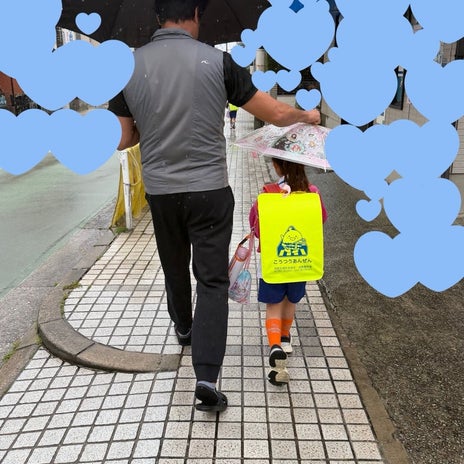 小原正子 大雨の日の娘お迎えの画像