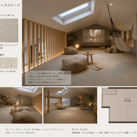 夫が気に入った16万円の床とご提案の画像