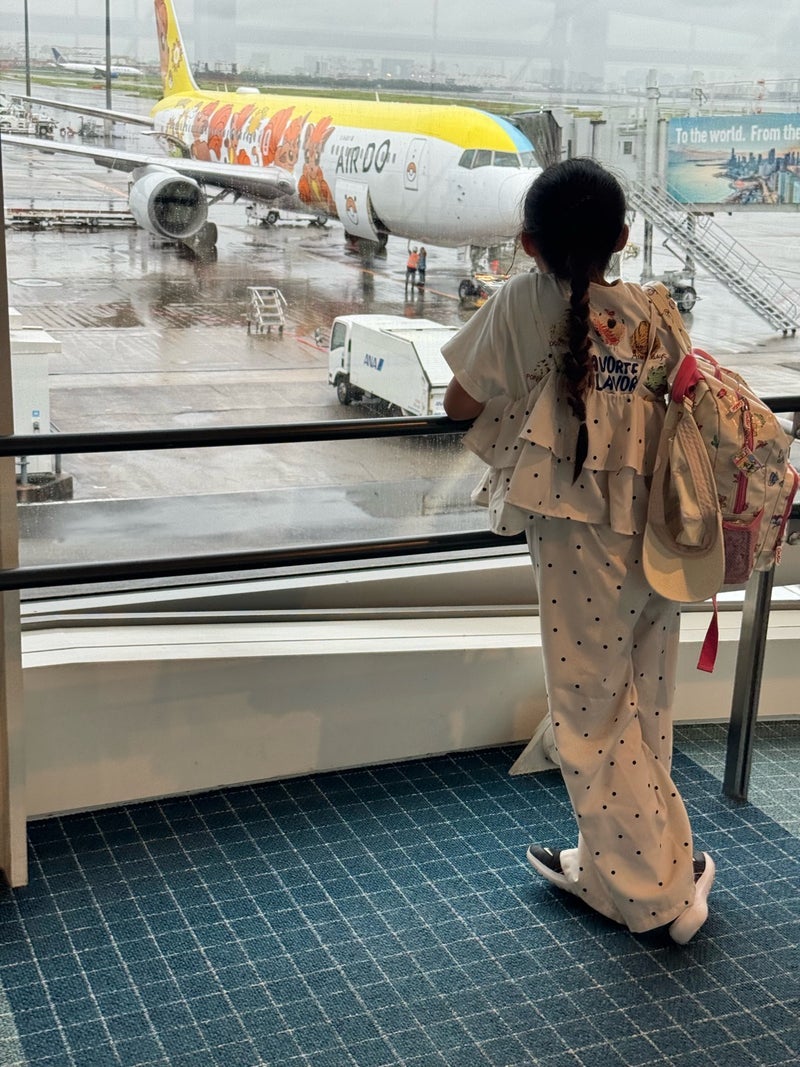 次女も感動した空港のお芋さんの画像