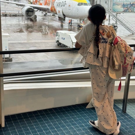 次女も感動した空港のお芋さんの画像