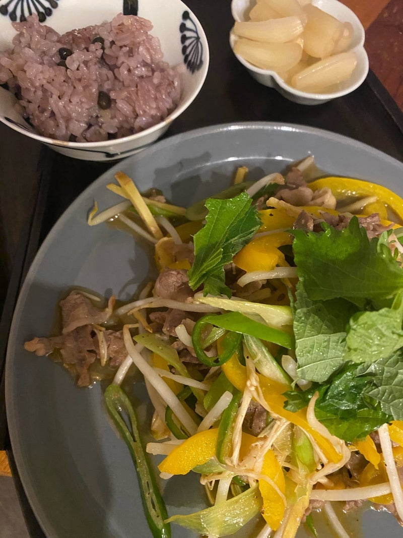 一年前の自分に感謝したラッキョウの画像