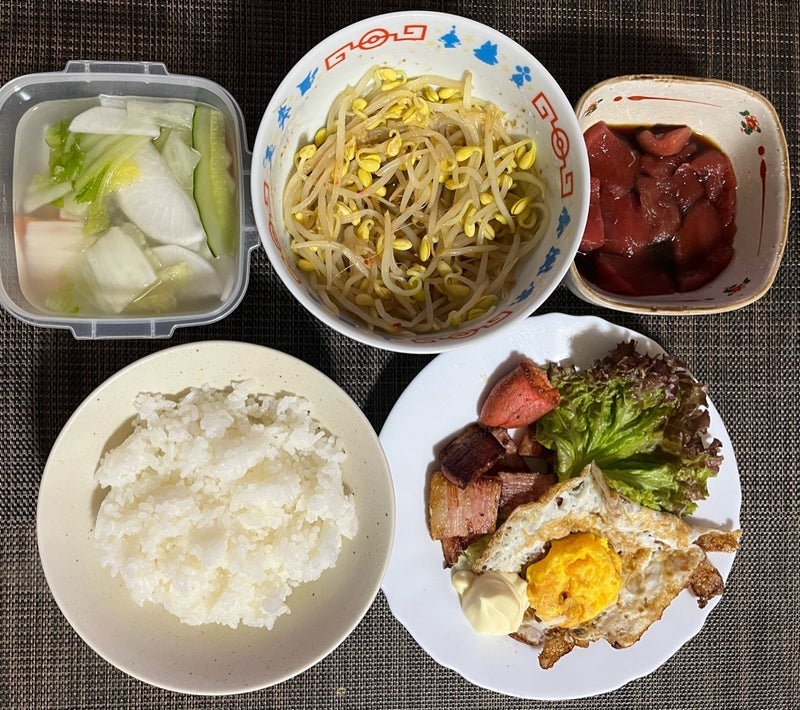 モモコ夫 残り物でガッツリごはんの画像