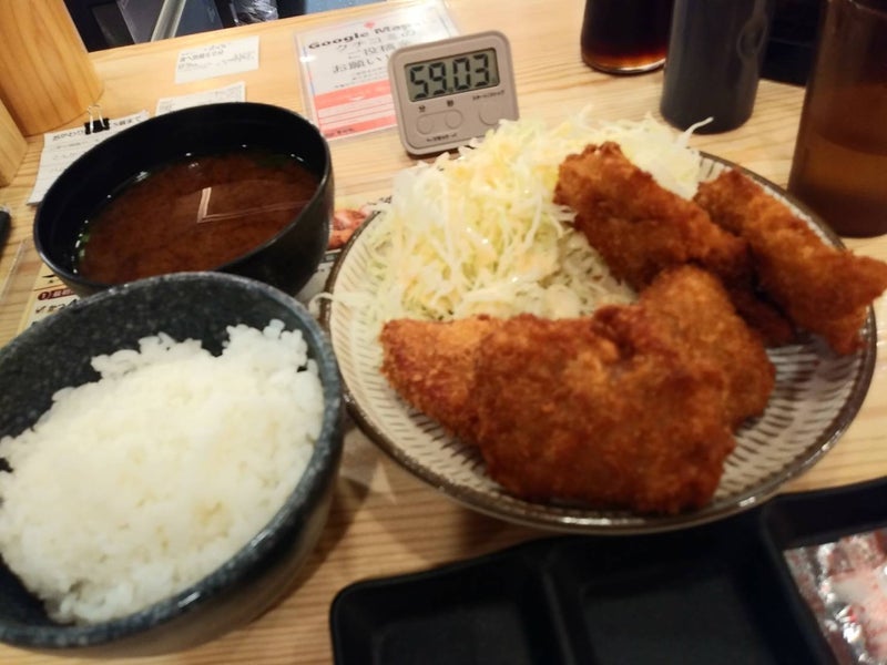 胃もたれしないとんかつ食べ放題の画像