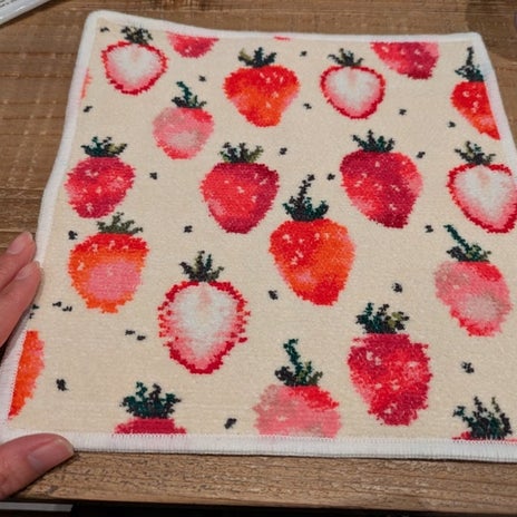 B品ハンカチの大量入荷に驚きの画像