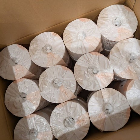 資材が入らないと嘆いていた旦那の画像