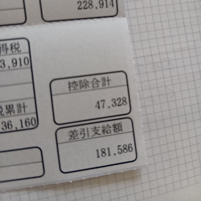 仕事してないけど貰えたお給料の画像