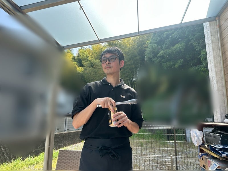 桃 かっこよくなっていた義兄