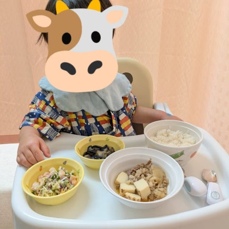 入院後にいつも以上に甘えん坊な息子の画像