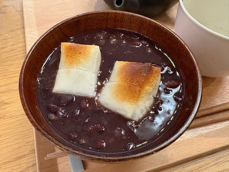ランチの代わりのはずだったぜんざいの画像