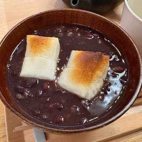 ランチの代わりのはずだったぜんざいの画像