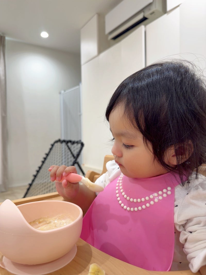 川崎希 次女のベタベタな朝ごはんの画像