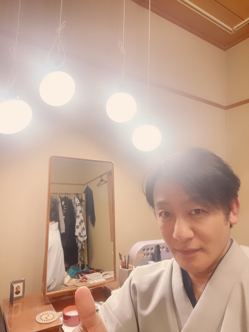 片岡愛之助 稽古前撮った自撮り