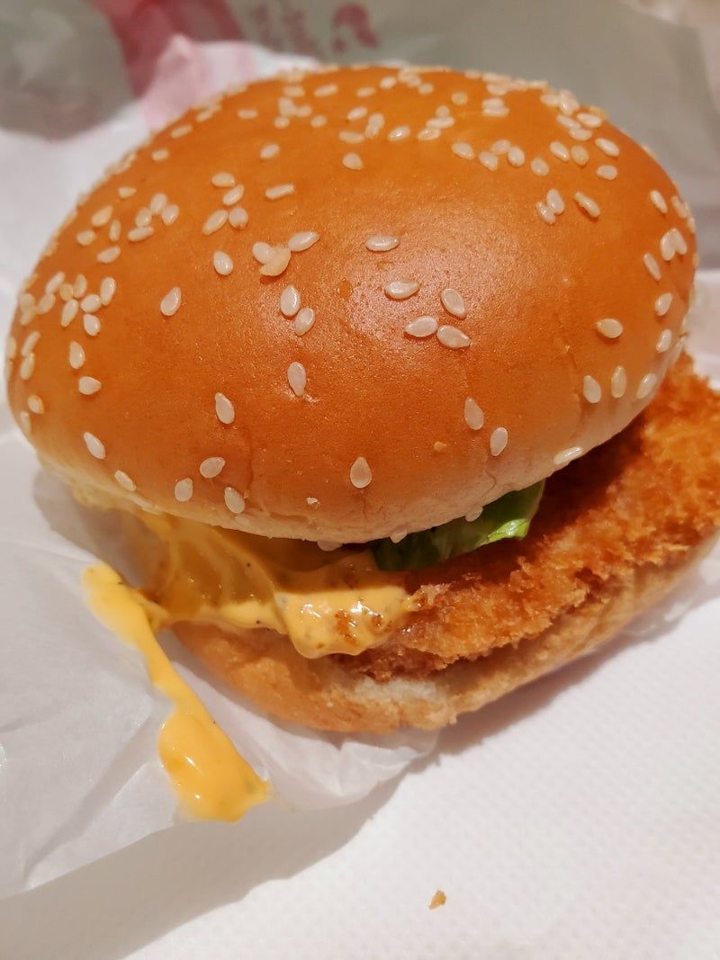マックで食べた激うまのエビカツの画像