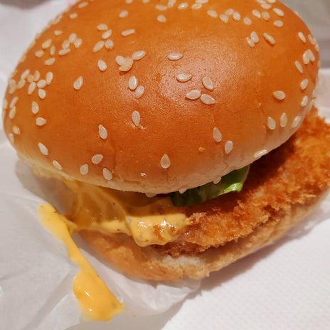 マックで食べた激うまのエビカツの画像