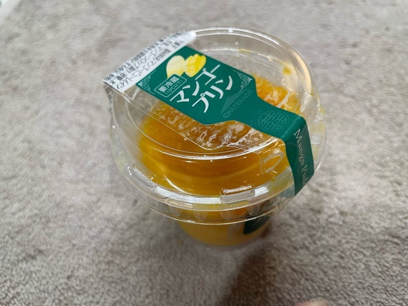 ハマっている小ぶりのマンゴープリンの画像