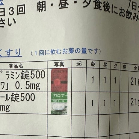 先生のお見立ては帯状疱疹の初期の画像
