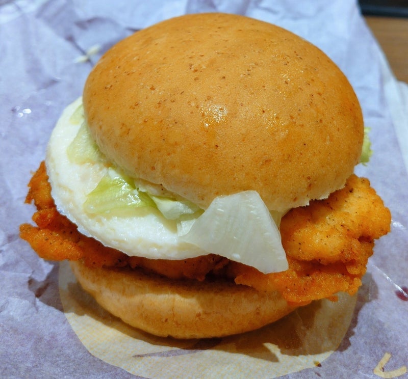 KFCの数量限定で相性抜群の月見の画像