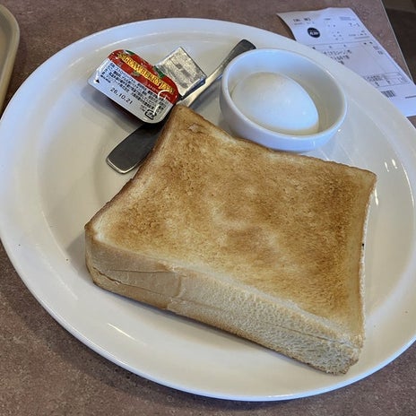 休日を有効に使うためのモーニングの画像