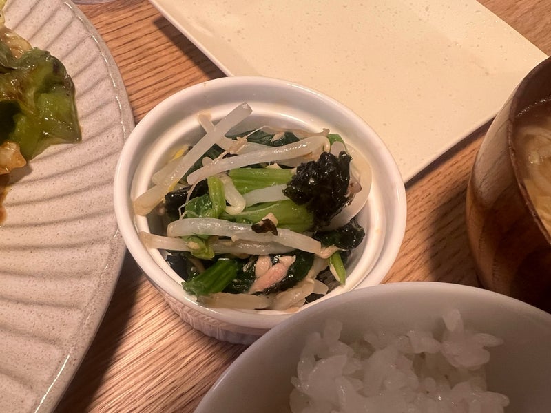 学校給食で人気の海苔酢あえの画像