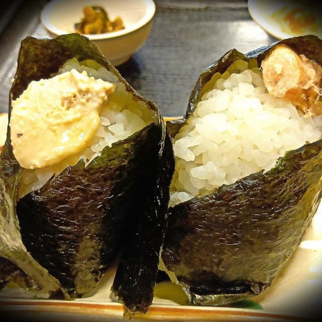 作りたておむすびの豪華モーニングの画像