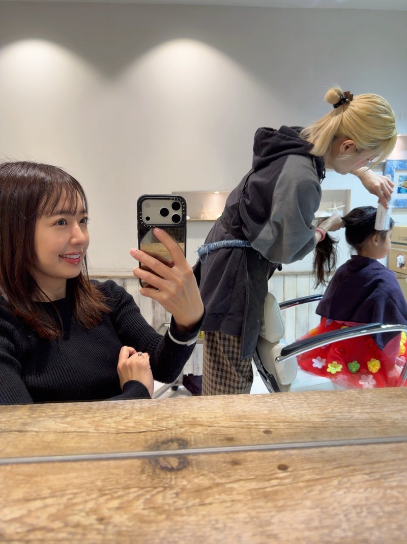 川崎希 長女の発表会で美容室への画像