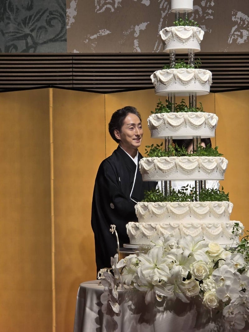 高橋英樹 中村七之助の披露宴の画像