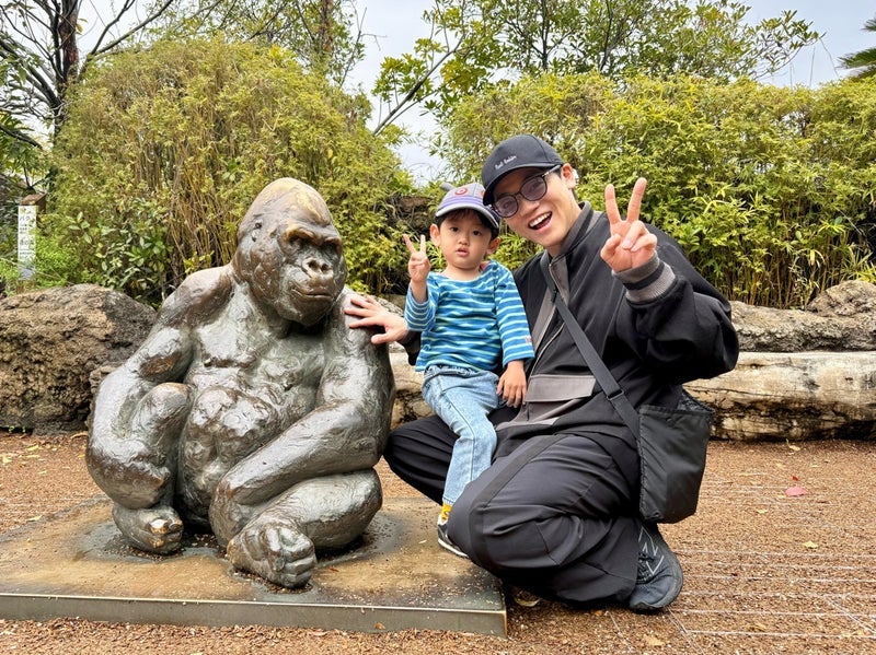 おばたのお兄さん 息子と上野動物園の画像