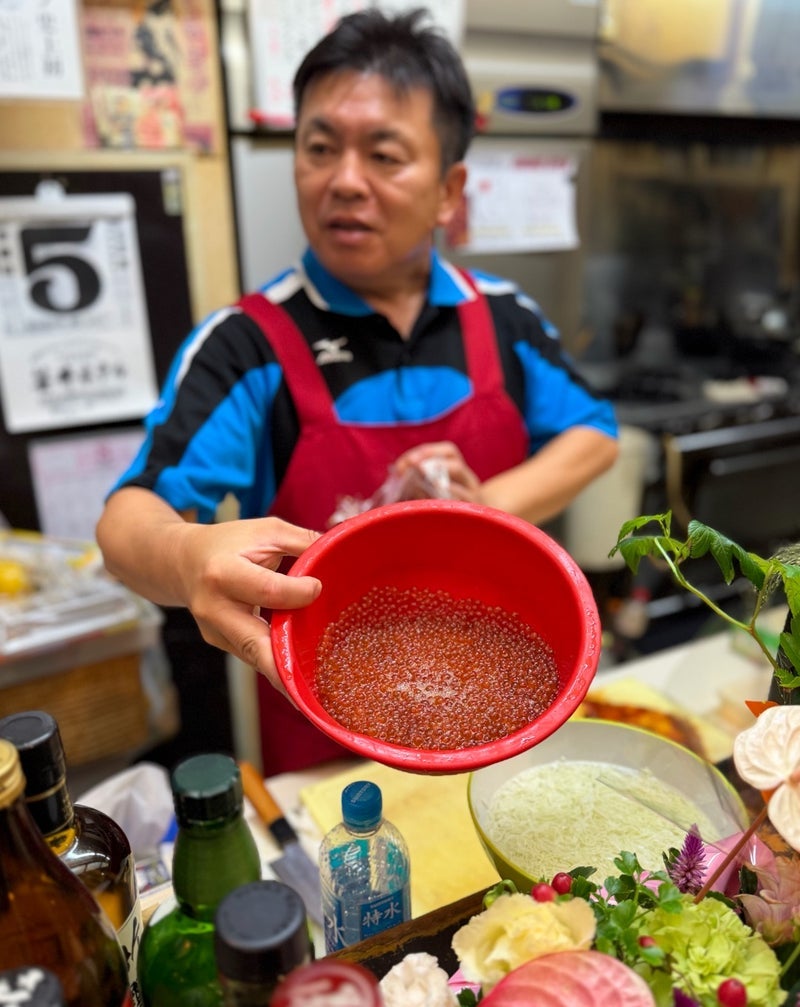 ポークチョップの後に極めつけの豚丼の画像