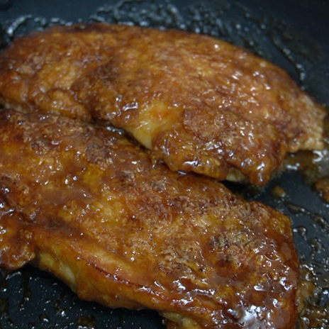 ご飯がすすむガリバタチキンの画像