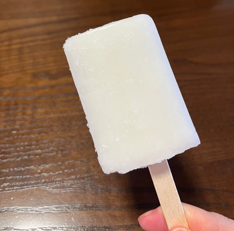 葛藤の末に旦那さんにあげたアイスの画像